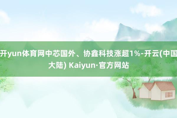 开yun体育网中芯国外、协鑫科技涨超1%-开云(中国大陆) Kaiyun·官方网站